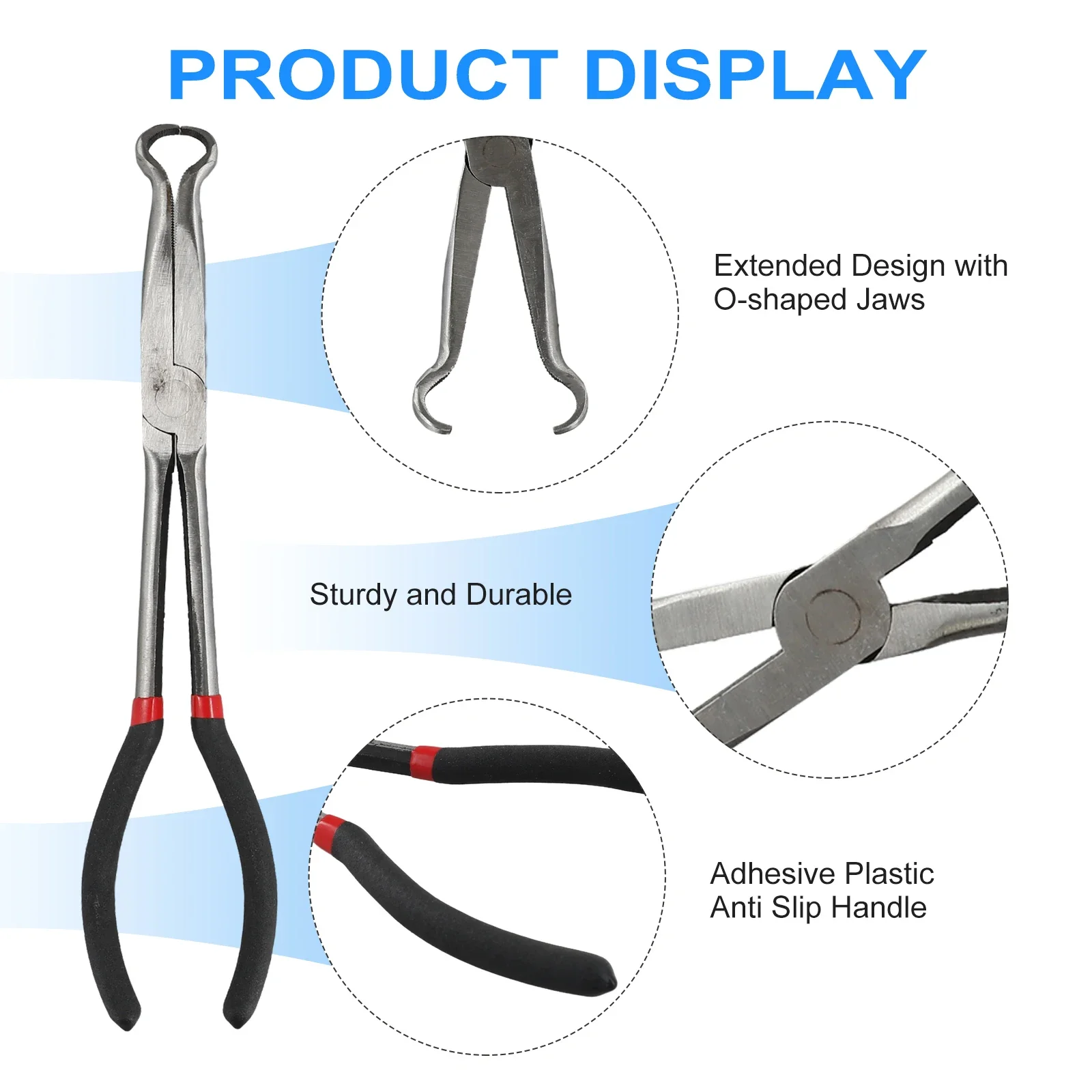 

11inch Electrical Disconnect Long Plug Removal Pliers11inch Electrical Disconnect Long Plug Removal For Car Connectors