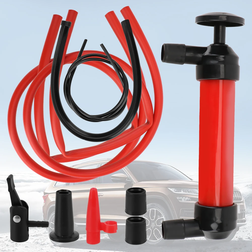 

Vacuum Hand Pumps For Pumping Fuel Gas Liquid Water Manual Oil Pump Siphon Sucker Transfer Car-styling Sucking Pipe