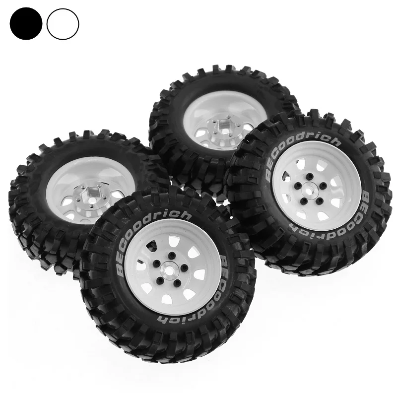

4 шт., резиновые шины для обода колеса 100 мм, 1,9 дюйма, Traxxas TRX4 RC4WD D90 D110 Axial SCX10 MST