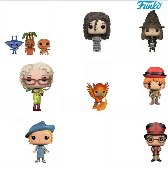 Funko Pop Hermione 113 # Bellatrix Malfoy Ron Nymphadora Fawkes Fleur Delacour 108 # Pvc Figure Giocattolo Collezione Vinile Modello Giocattoli