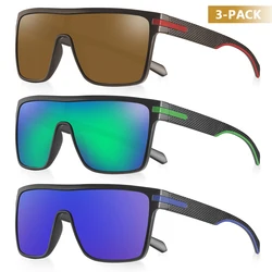 CRIXALIS Unisex Fashion Polarized Oversized Sunglasses - Anti - Glare UV Protection (Other)