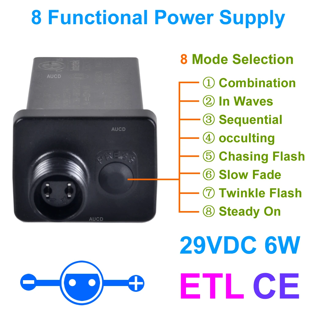 12V 1A Class 2 Power Supply For Inflatables - 2 Pack With 9.84ft Cord, Waterproof, For Christmas/Halloween Decor