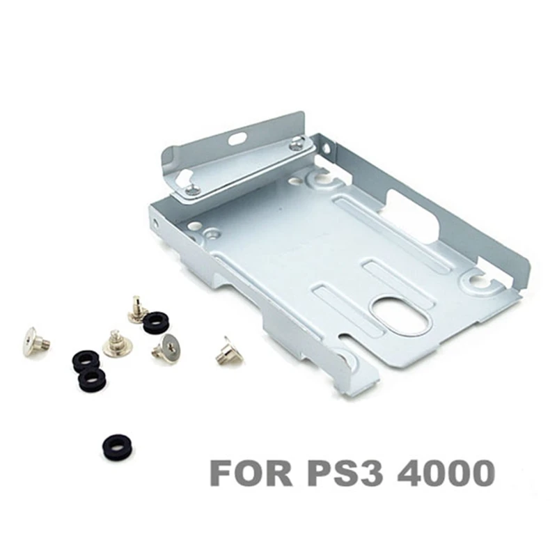 Aipinchun Alloggiamenti Per Unità Disco Rigido Hdd Tray Staffa Di Montaggio Base Supporto Per Sony Playstation 3 Ps3 Slim 4000 Con Viti