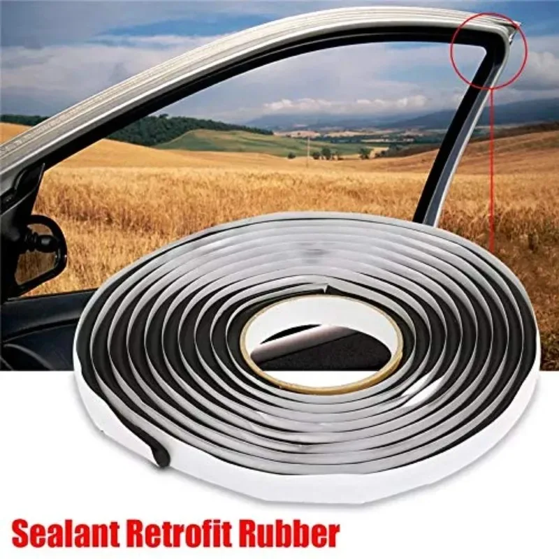 Car Headlight Sealant Butyl Tape 9mm*4m 1pcs