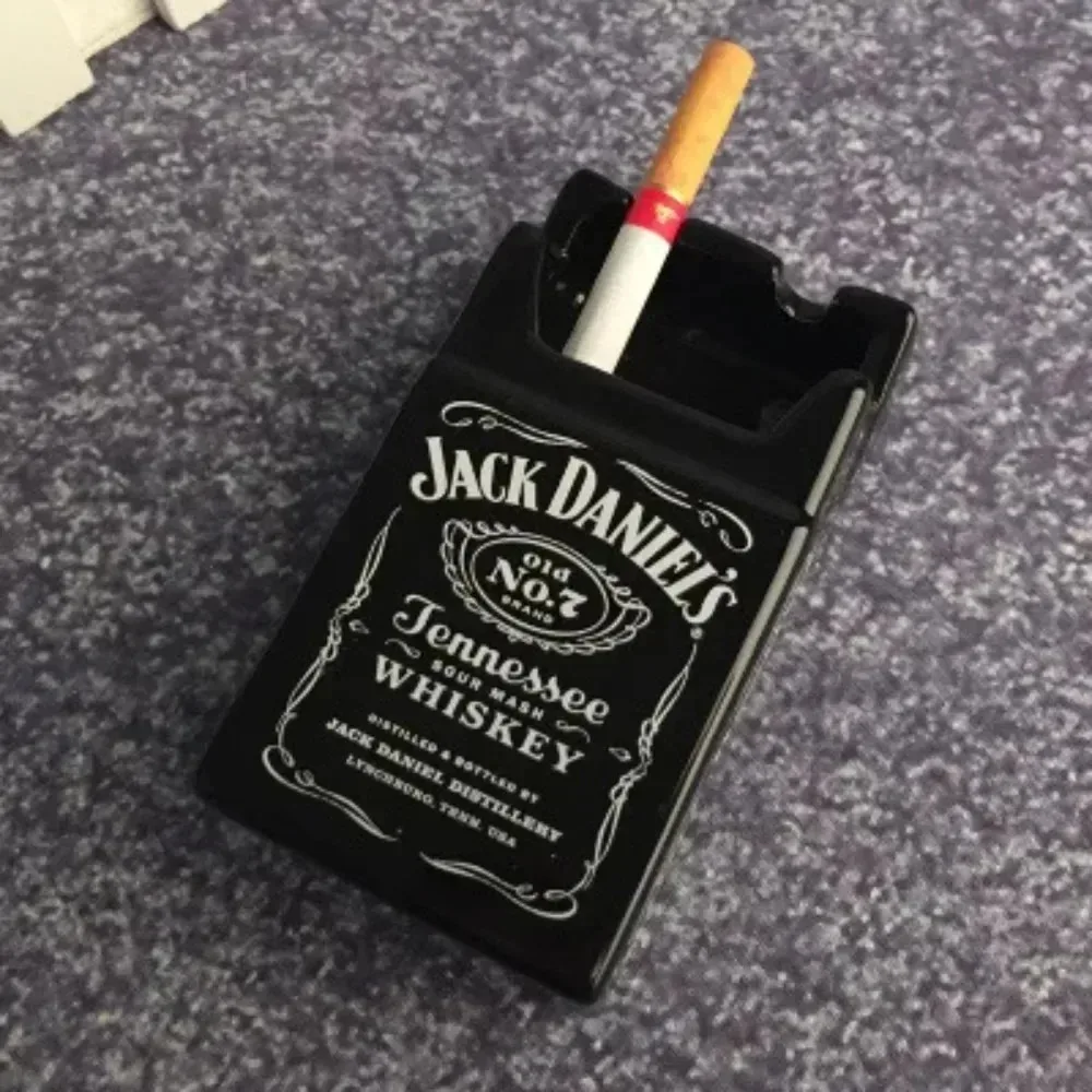 Ceramic Personalized Ashtrays Creative Heat Resistant Living Room Decoration Smoking Accessories Cigarette Case Cigar Ash Tray ceramic ashtray