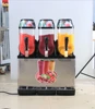 Commercial 3*12L Ice Cream Slash Soda Pupi Fruit Snow Bras Small Slush Machine Margarita Slush Maker Frozen-coke-machine 6