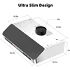 Under Cabinet Range Hood 36 Inch with Voice/Gesture/Touch Control,900 CFM Kitchen Hood Vent with 4-Speed Exhaust Fan,Memory Mode 6