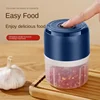 Mini Electric Garlic Chopper 100ML USB Charging Garlic Grinder Vegetable Chili Masher Wireless Blenders Kitchen Accessories 1