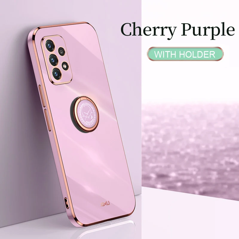Luxury Silicone Back Cover with Plating Frame Design