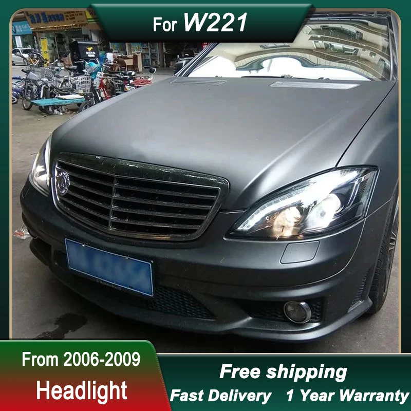 Рисунок 5 - Автомобильные фары для Benz W221 светодиодный