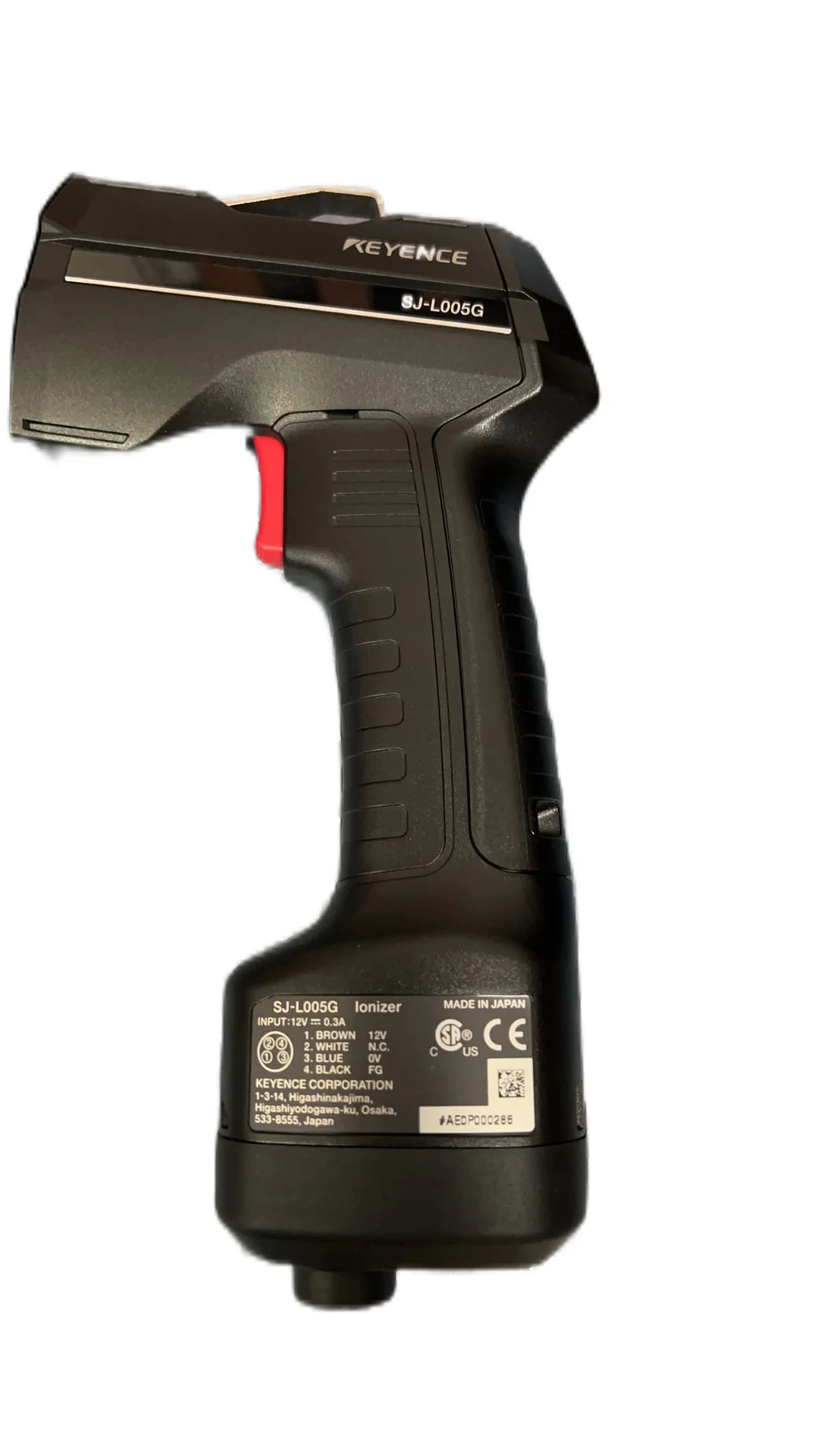 キーエンス(KEYENCE) SJ-L005G 超堅牢ハイパワー除電ガン キーエンス(KEYENCE) SJ-L005G 超堅牢ハイパワー除電ガン