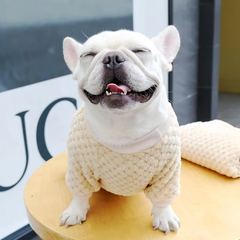Winter Warm Dog Hoodies Pet Dog Clothes Soft Puppy Pullover Cute Bear Print Cat Sweatshirt Fashion Pet Hoodies Chihuahua Clothes pet clothes