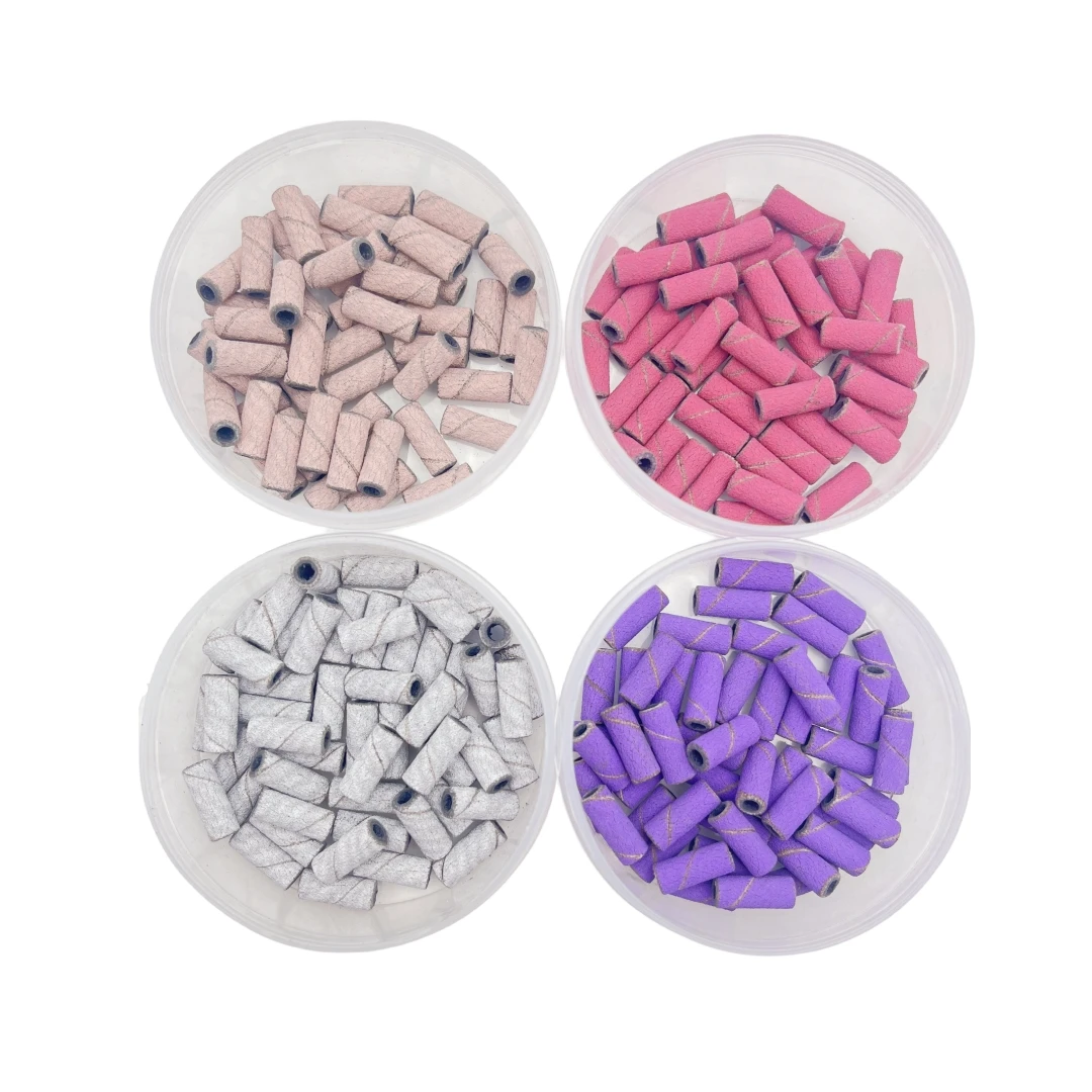 Compact Nail Polish Sand Ring Bearing Set for Nail Repair & Polishing