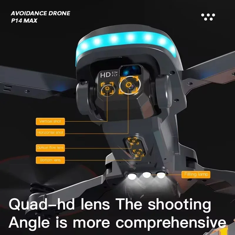 Xiaomi MIJIA P14 Drone Professional 8k GPS Dual Camera Obstacle Avoidance HD Aerial Photography Optical Flow Positioning 10000m