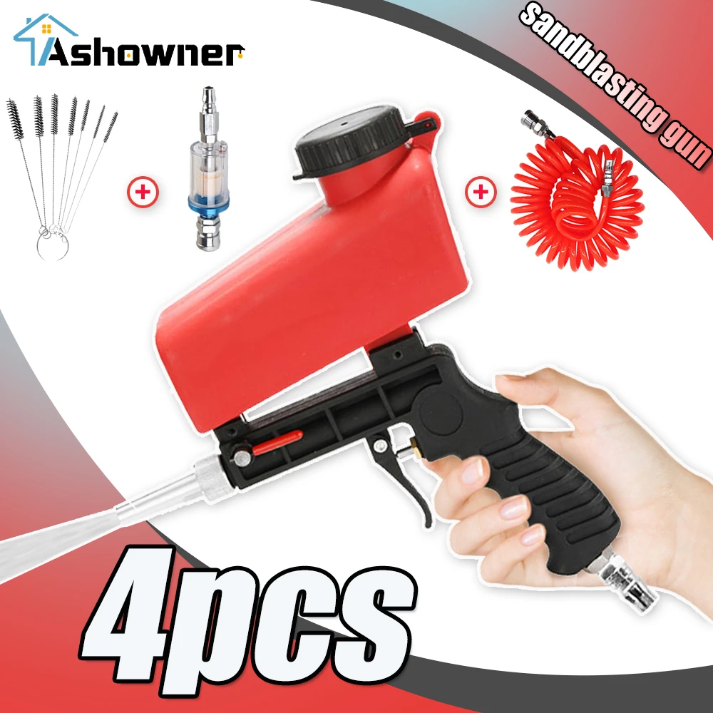 Sandblasting Gun Adjustable Sand Blaster Sand Blasting Portable Machine