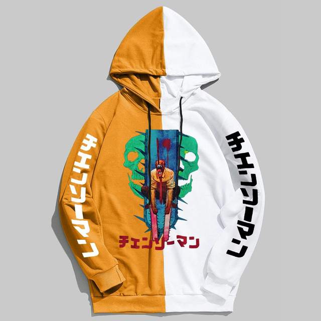 CHAINSAW MAN THEMED HOODIE (5 VARIAN)