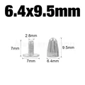 20pcs 6.4x9.5mm