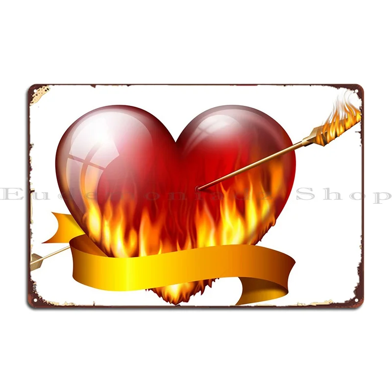 

I Love You Metal Signs Bar Printing Decoration Create Club Tin Sign Poster