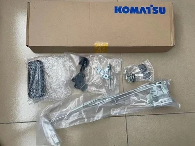 KOMATSU PC 130 200 220 300 360-7 운전실 도어 잠금 어셈블리 외부 핸들 잠금 블록 고품질 굴삭기 액세서리