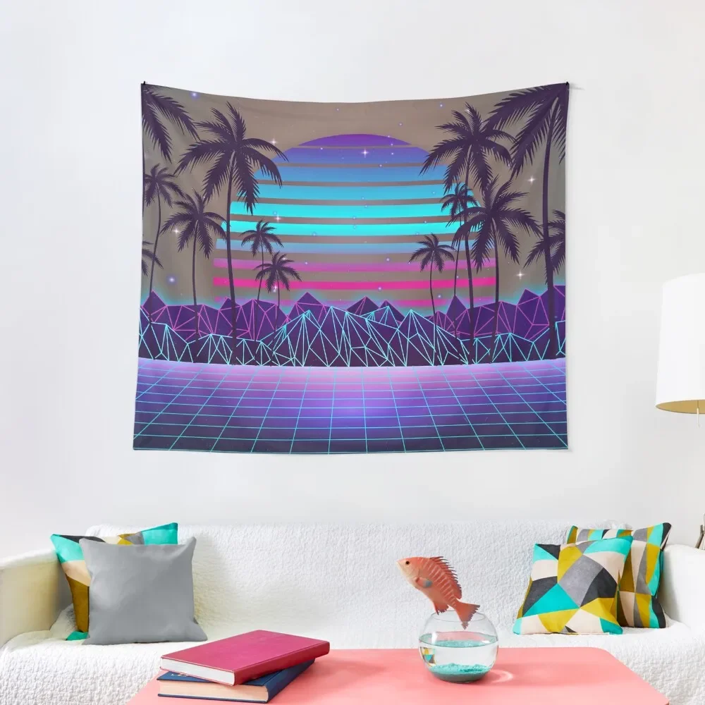 

Fascinating Dusk Retrowave Tapestry Luxury Living Room Decoration Cute Room Things Things To Decorate The Room Tapestry
