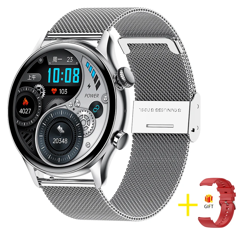LIGE NFC Bluetooth Call Men Watch Heart Rate Smartwatch Men Watches AMOLED Screen Sport Smart Watches Alarm Clock Setting Watch 