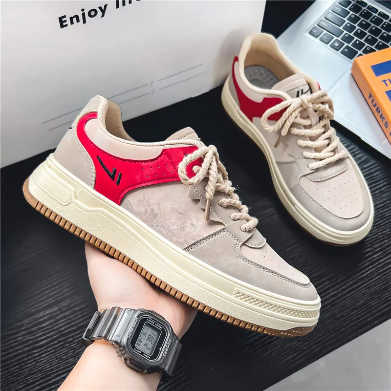 Men Skateboarding Shoes Canvas Comfortable Vulcanized Shoes All-match Men Casual Sneakers Fashion Student Shoes Male 2