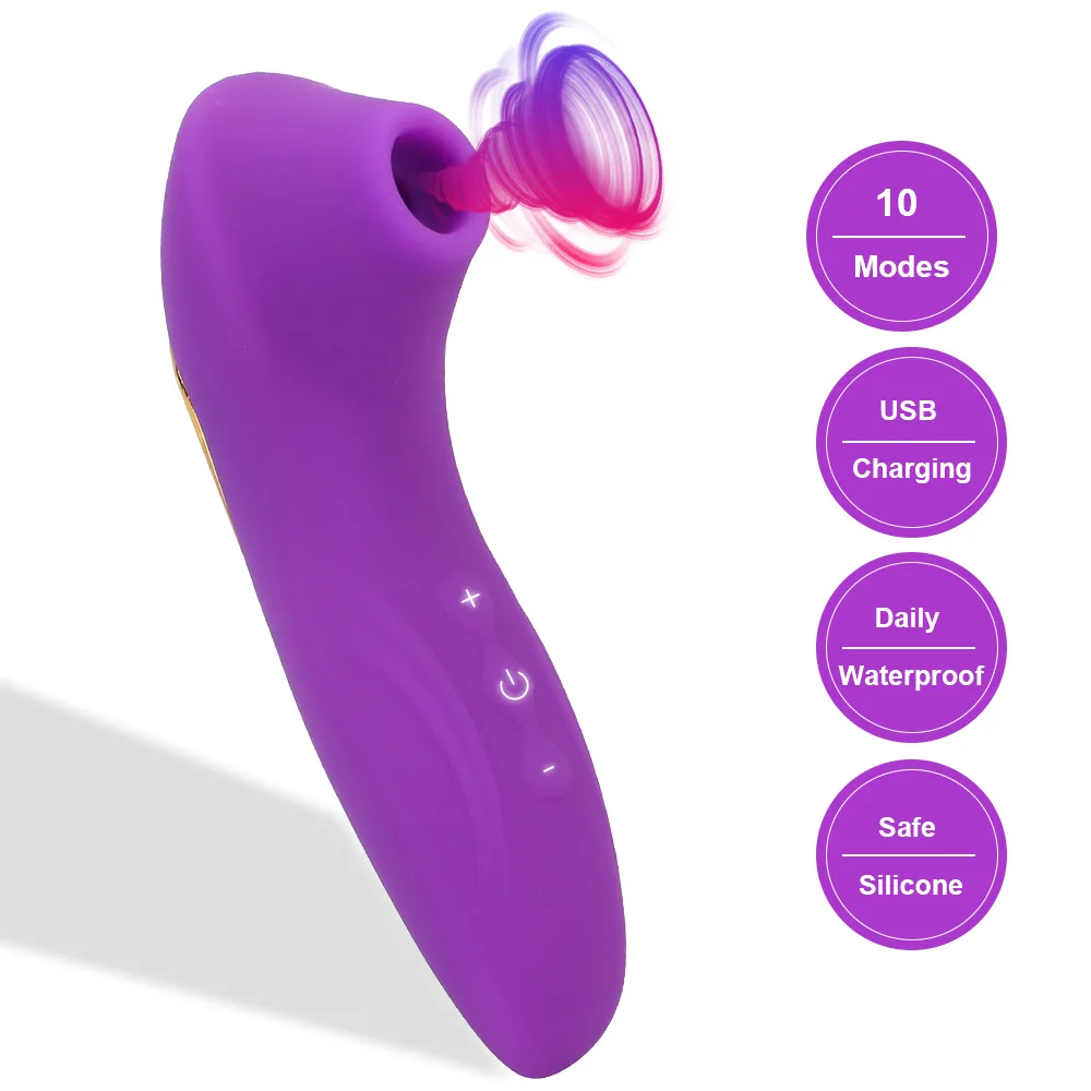 

10 Modes Sucking Vibrator Sex Toy for Women Clitoris Stimulator Vagina Nipple Massager Female Masturbation Suck Machine