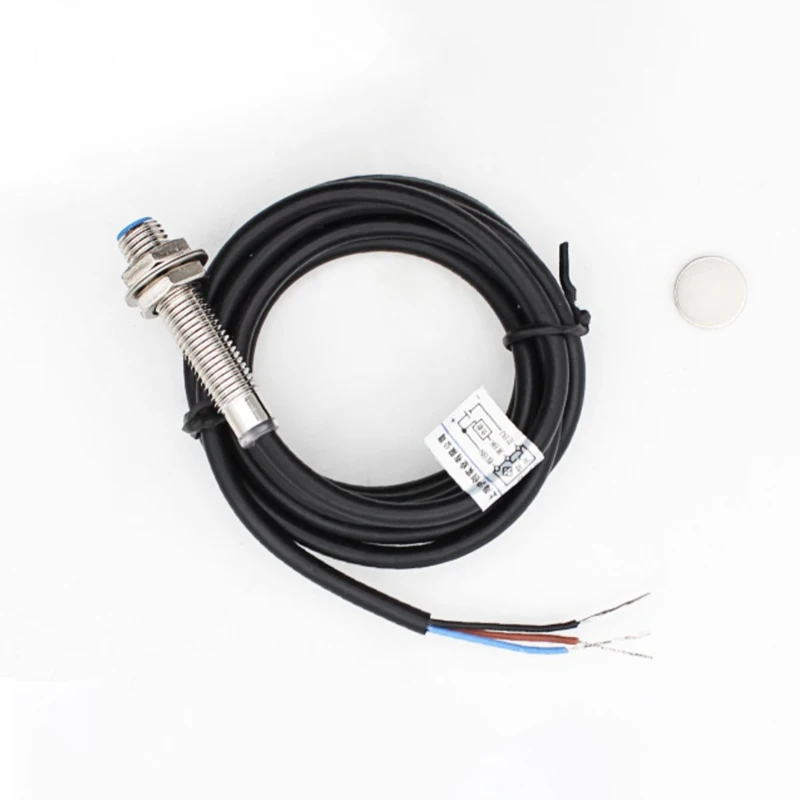 10MM 감지 거리 M8 NJK-5001 DC 5-30V 3선 홀 자기 유도 근접 센서 스위치