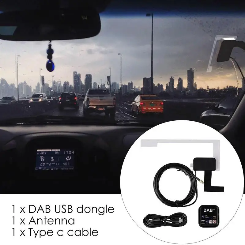 Auto Accessories Universal DAB + Antenna With USB Adapter A ndroid Version 4.1-11.0 Car Radio GPS Stereo Receiver Player - Image 5