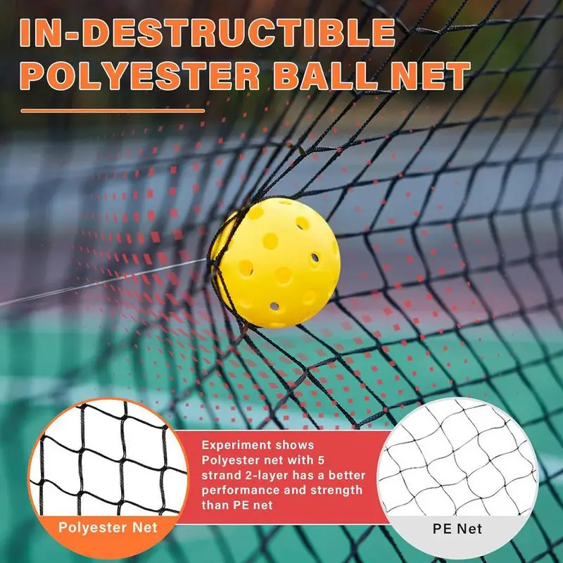 Pickle Ball Replacement Net Outdoor Replacement Pickle Ball Net Portable Sports Practice Accessories For Fitness Volleyball