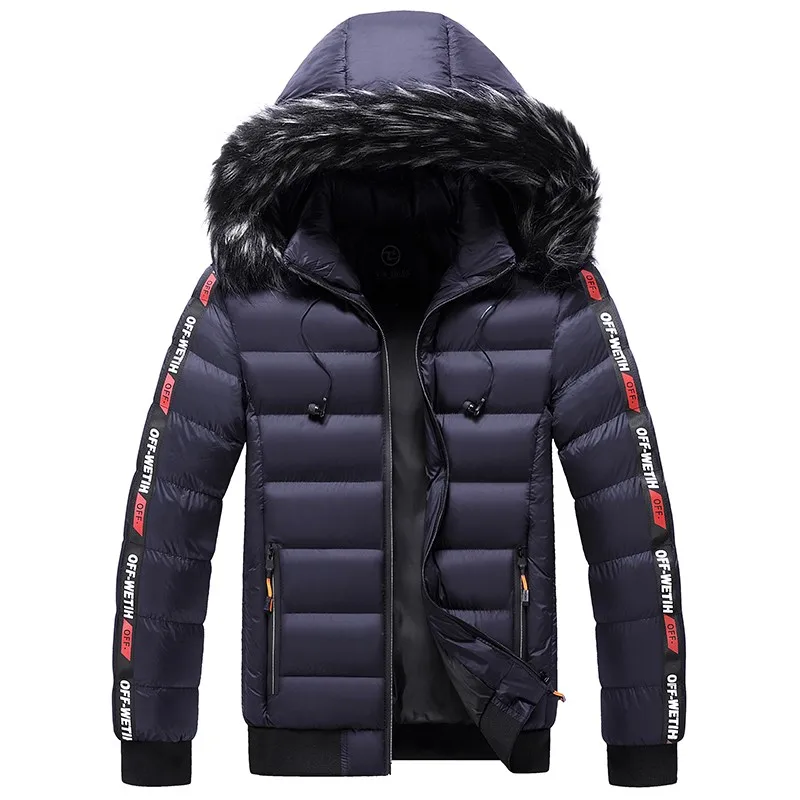 white canada goose jacket 2022 New Winter Jackets Parka Men Autumn Winter Warm Outwear Brand Slim Mens Coats Casual Windbreaker Quilted Thick Jackets Men military parka