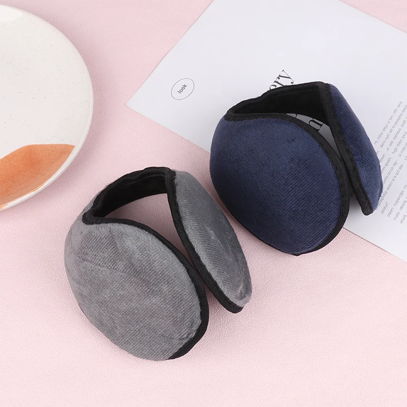 Windproof Earmuffs Men Women's Ear Warm Protector Thicken Plush Winter Warm Fleece Earmuff Outdoor Cycling Warmer Soft Ear Muffs warm earmuffs