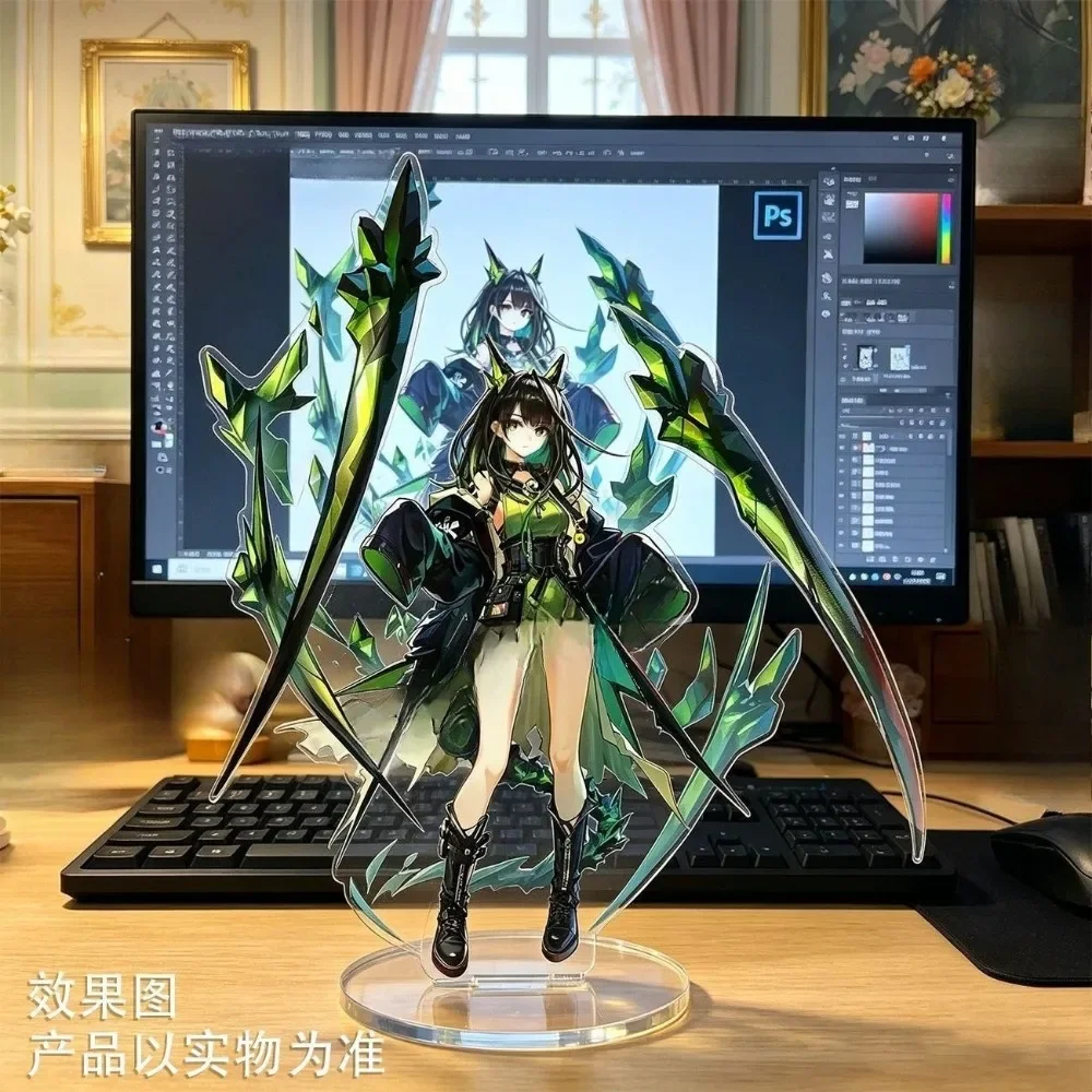 Arknights Phase Transition 새로운 캐릭터 Mon3Tr Kal'Tsit Hilda 귀여운 아크릴 스탠드 수제 애니메이션 모델 소장용 장식 선물