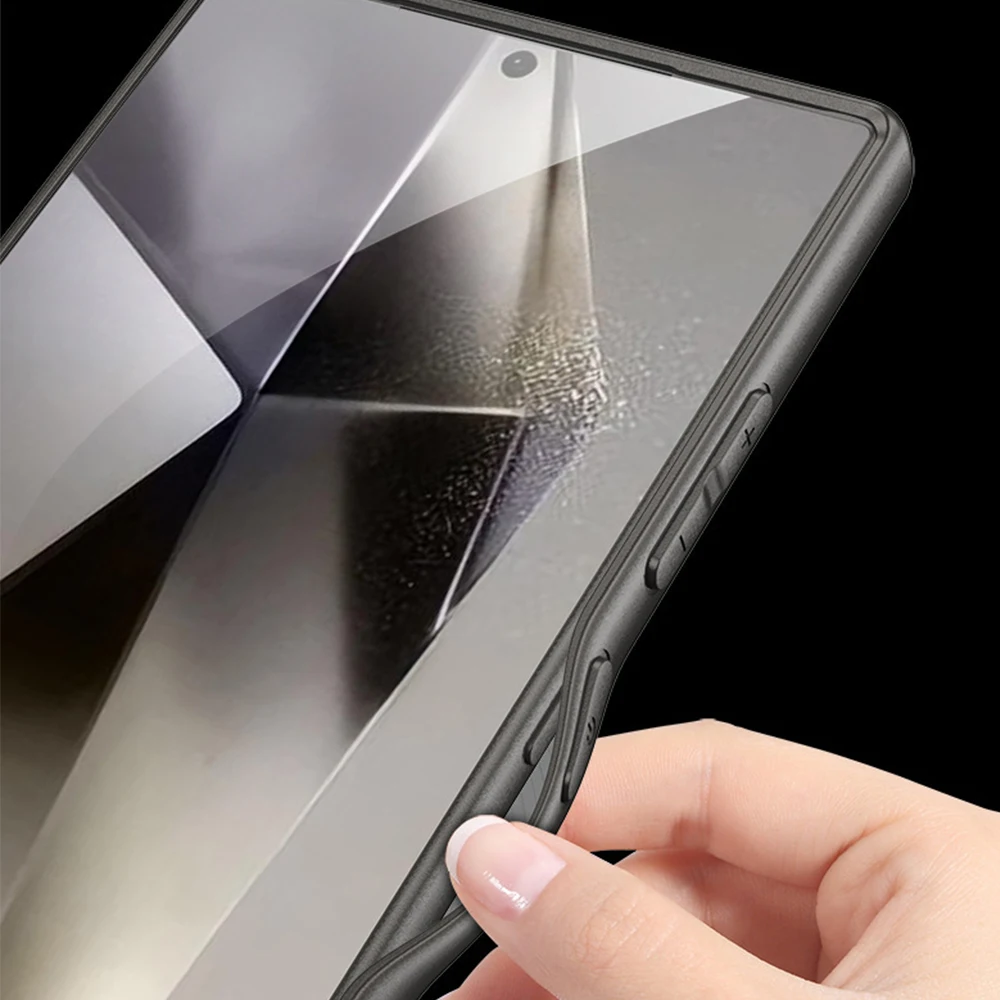 Luxury Original Leather Phone Case with Built-in Magnetism - Premium Protective Cover