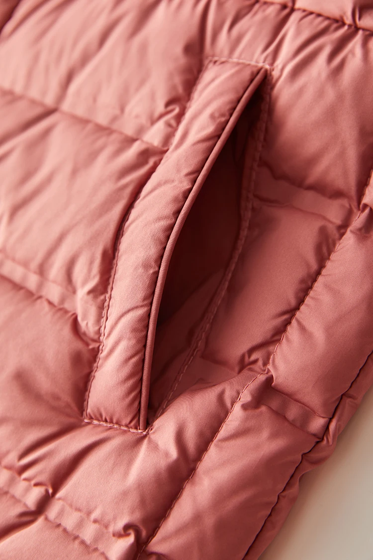 90% White Duck Down Women's Autumn and Winter New 2024 Down Jacket Korean Double-sided Collar Down Jacket Women Warm Jacket