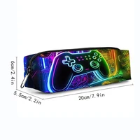 Game Console Single Layer Printed Pencil Case With Handheld For Boy And Girls Best Gifts 3D Cartoon School Backpack For Children 2