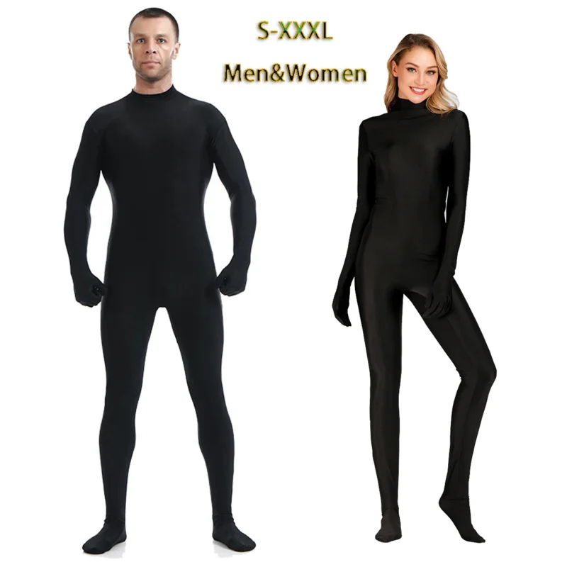 

Мужской комбинезон из спандекса Zentai, Женский Облегающий комбинезон, костюм для косплея