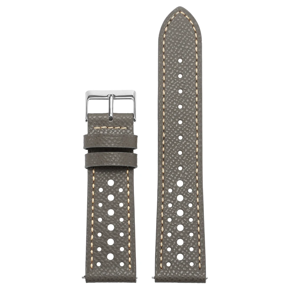 Vintage Handmade Cowhide Leather Watch Strap - Breathable Quick Release in Multiple Colors