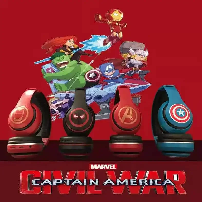 Nieuwe Marvel Spider Man Draadloze Bluetooth Oordopjes met FM Functie