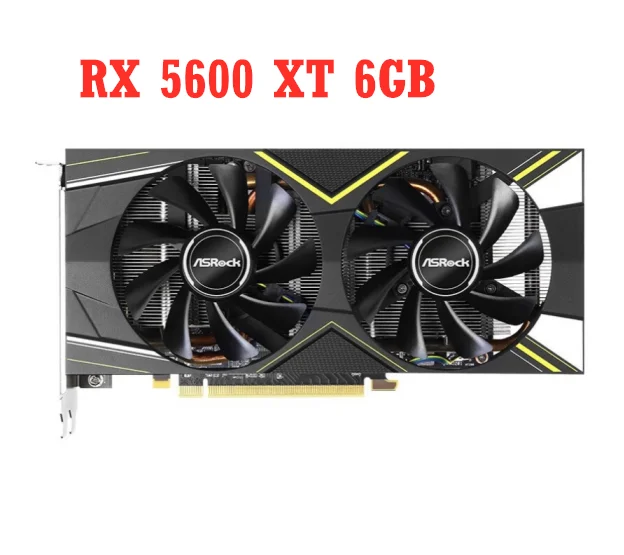 Rx 5600 Xt 6Gb Gddr6 192Bit Rx 5600 Xt 6Gb Gddr6 Schede Grafiche Per Powercolor Amd Rx 5600 Xt 6Gb