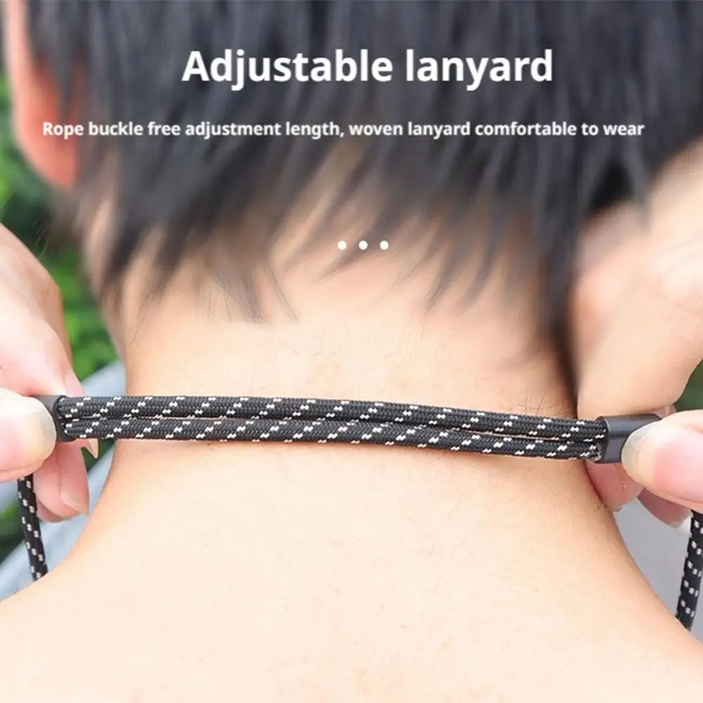Magnetic Neck Mount with Adjustable Lanyard