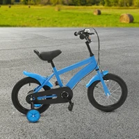 Vélo pour enfants de 14 pouces, vélo de sport, vélo pour débutants avec stabilisateurs, sonnette, garde-boue, sièges et accoudoirs réglables, vélo de route pour garçons et filles 2
