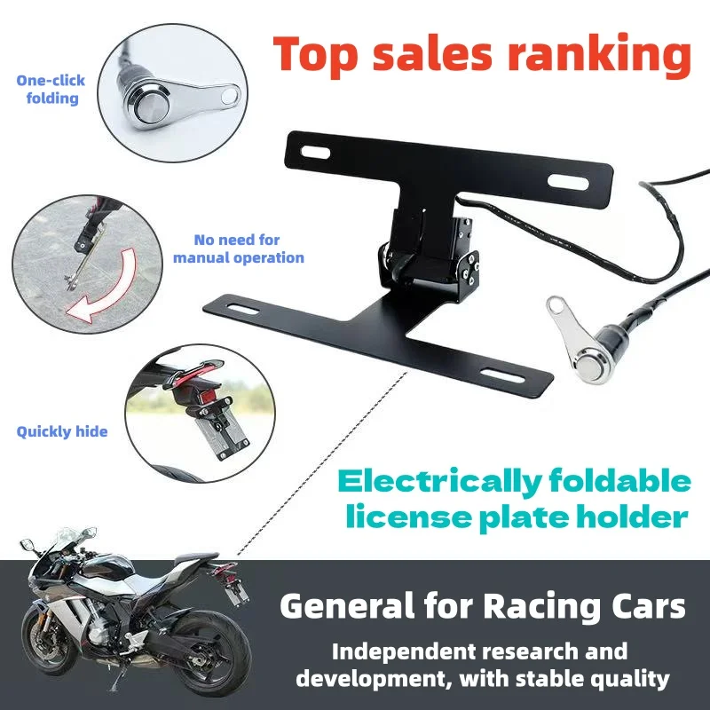 오토바이는 자동 번호판 홀더를 갖추고 있으며, 원버튼 시동이 가능합니다. 스즈키 GSX-8R 8S GSX-S1000 F 650F용