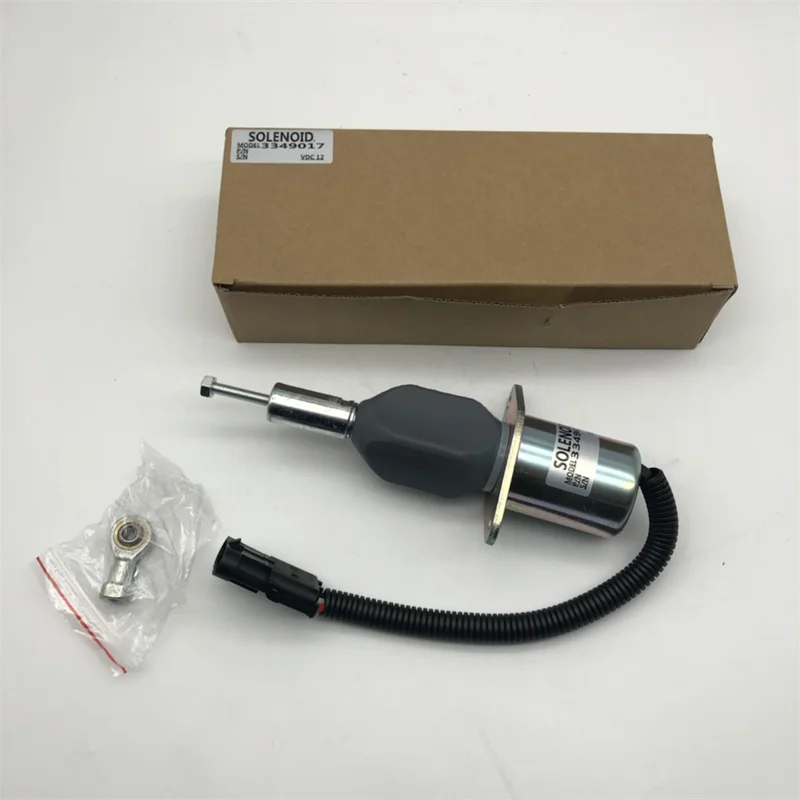 

12V Fuel Shutoff Solenoid 3349017 3800723 Compatible with Cummins Diesel Engine 5.9L 6CT ISD ISB ISBe ISF QSB