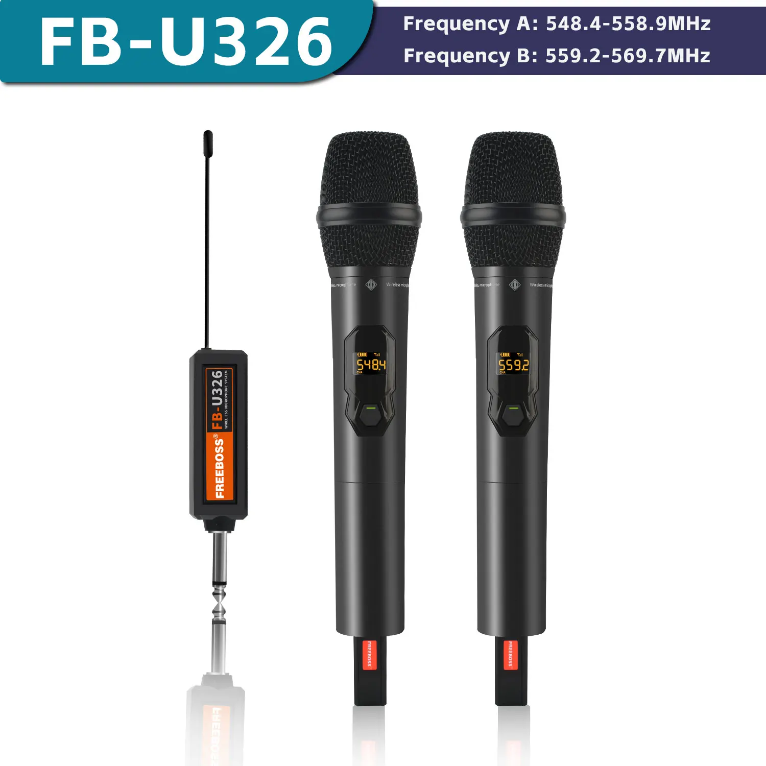 ワイヤレスマイクシステム　FREEBOSS FB-U32 S51abc6582aa84b368bca32c2547e1