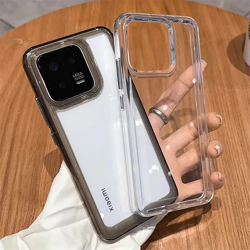 Luxury Clear Shockproof HD Transparent Acrylic Phone Case
