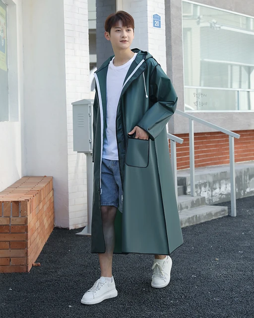 Cappotto Giacca Da Viaggio Uomo Addensare EVA Adulti Impermeabile