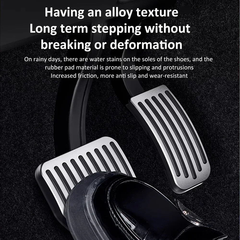 Car Foot Pedals Accelerator Fuel Brake Covers For Suzuki Vitara LY Escudo 2015~