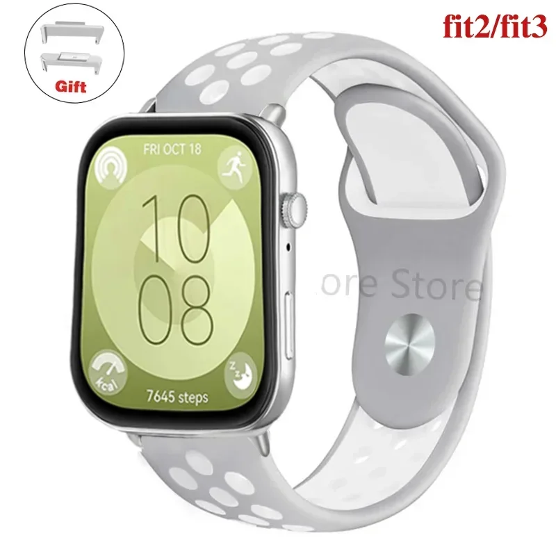 Breathable Silicone Sport Watchband - Vitality Collection
