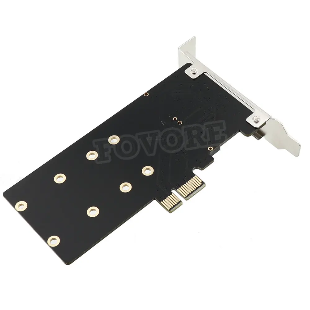 Description Picture 5 of itemPCIE To M.2 Adapter PCI Express X1 3.0 2 Ports B Key M2 NGFF SATA SSD Adapter PCI-E M.2 Adapter Expansion Card Riser